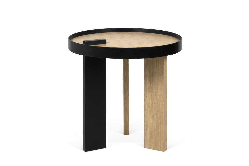 TEMAHOME - Bruno Side Table in Oak / Pure Black - 9003628085 veiw 1