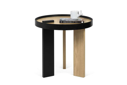 TEMAHOME - Bruno Side Table in Oak / Pure Black - 9003628085 veiw 2