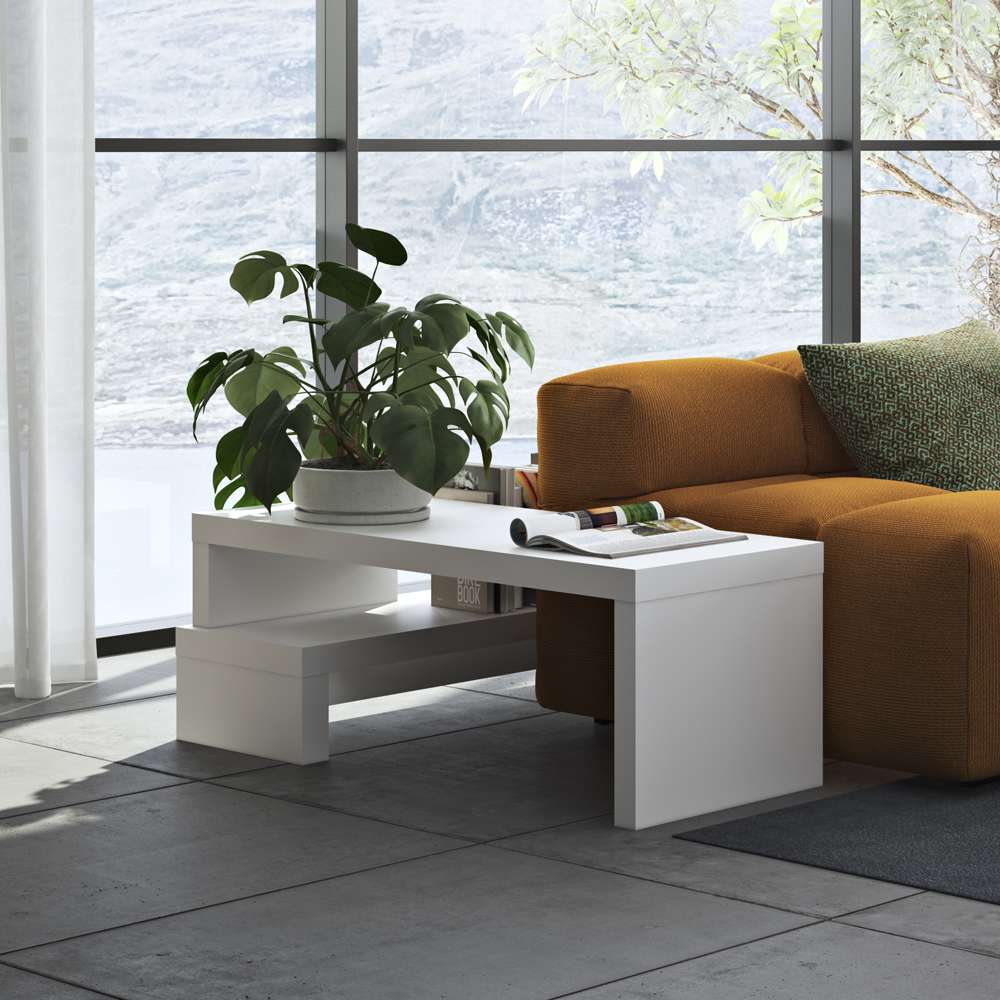 TEMAHOME - Cliff Tv Bench 120 - 120 in Pure White - 9000639265 veiw 8