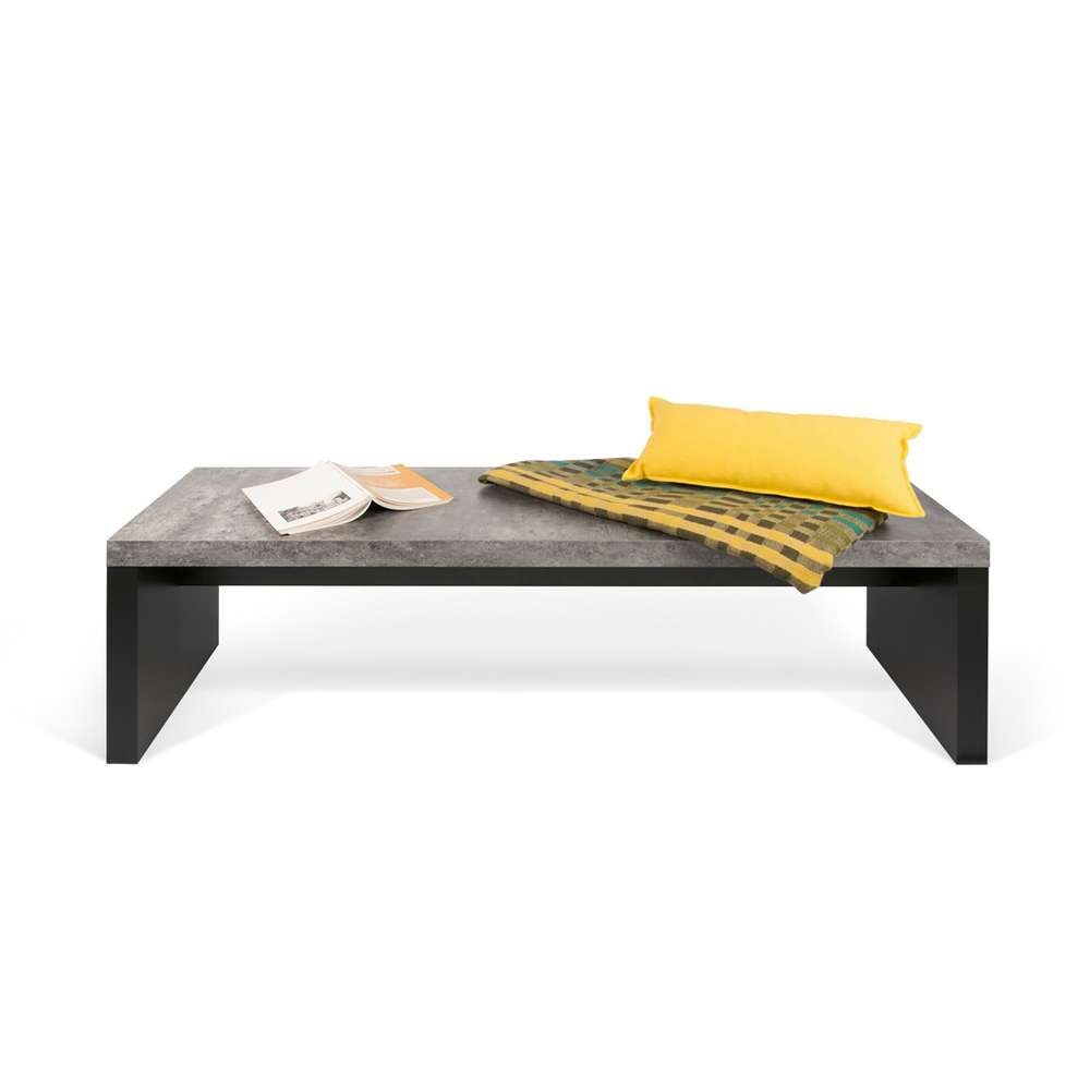 TEMAHOME - Detroit Bench in Concrete and Pure Black - 9000130663 veiw 5