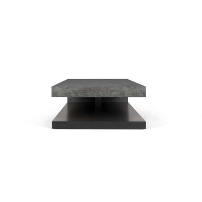 TEMAHOME - Detroit Coffee Table in Concrete and Pure Black - 9000625039 veiw 6
