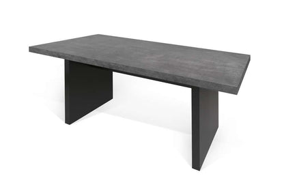 TEMAHOME - Detroit Dining Table in Concrete and Pure Black - 9000613494 veiw 3