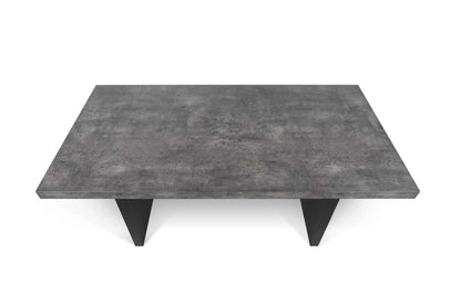 TEMAHOME - Detroit Dining Table in Concrete and Pure Black - 9000613494 veiw 5