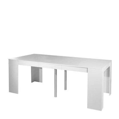 TEMAHOME - Elastic Expandable Console Table in White - E2070A2100X00 veiw 1