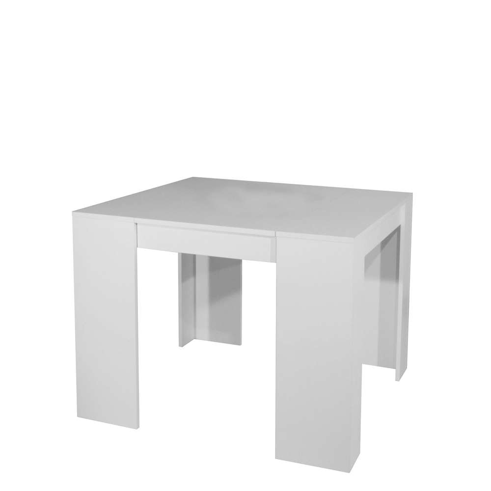 TEMAHOME - Elastic Expandable Console Table in White - E2070A2100X00 veiw 3