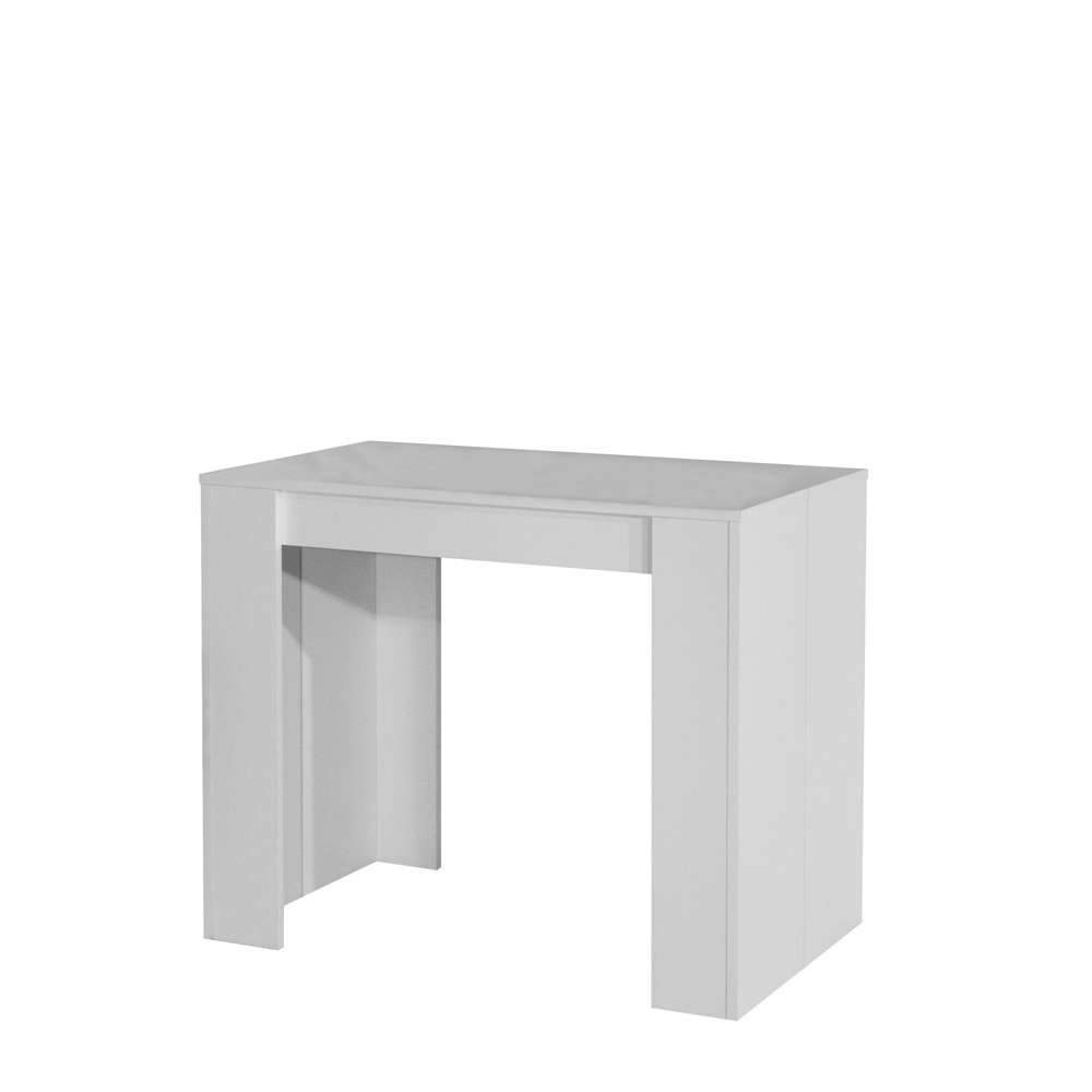 TEMAHOME - Elastic Expandable Console Table in White - E2070A2100X00 veiw 4