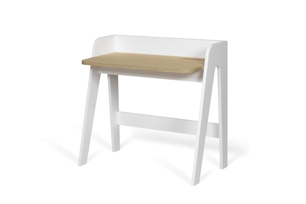 TEMAHOME - Fiore Desk in Light Oak and Pure White - 9003054242 veiw 2