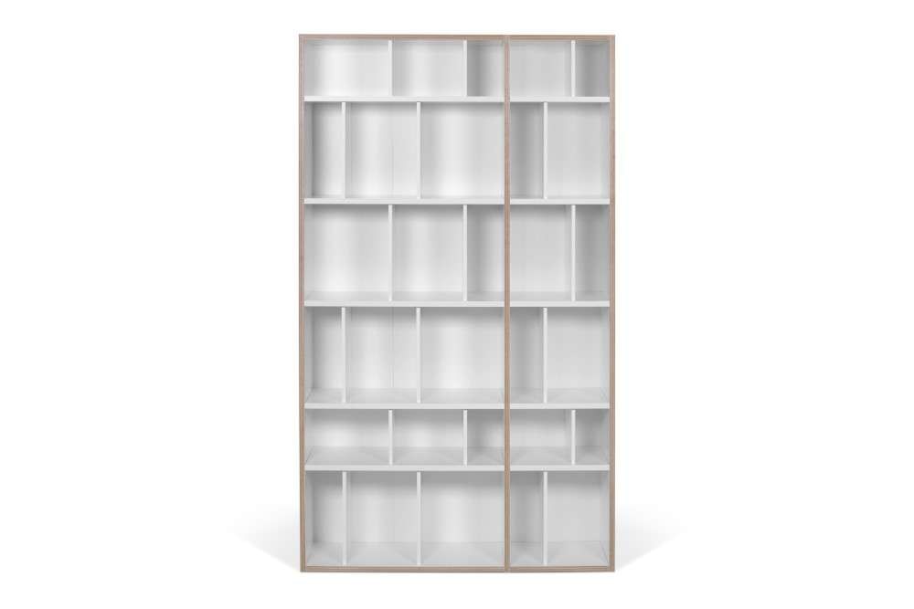 TEMAHOME - Group Shelving Unit 108 in Pure White and Plywood - 9500322907 veiw 1
