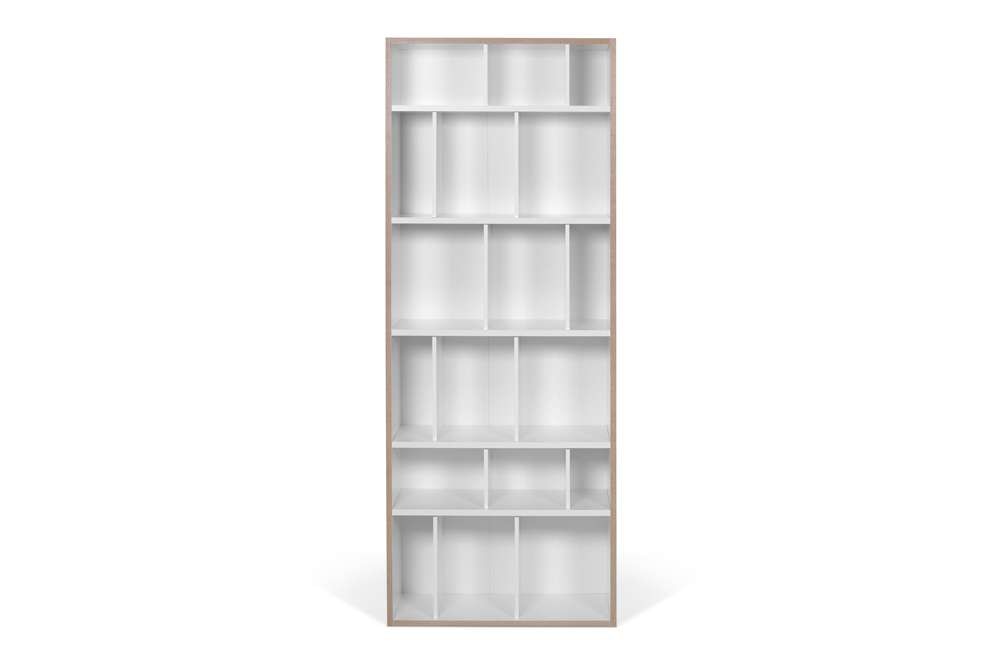 TEMAHOME - Group Shelving Unit 72 in Pure White and Plywood - 9500322877 veiw 1
