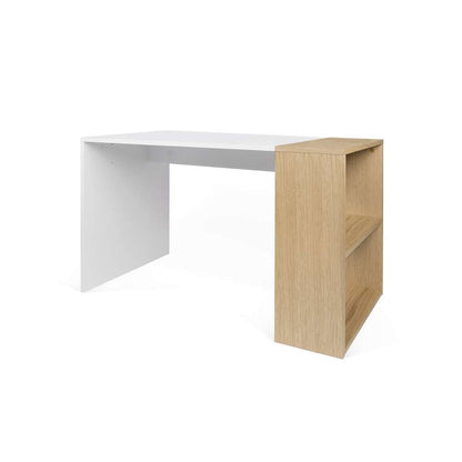 TEMAHOME - Harbour Desk in Pure White / Oak - 9500052996 veiw 3