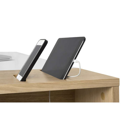 TEMAHOME - Harbour Desk in Pure White / Oak - 9500052996 veiw 4