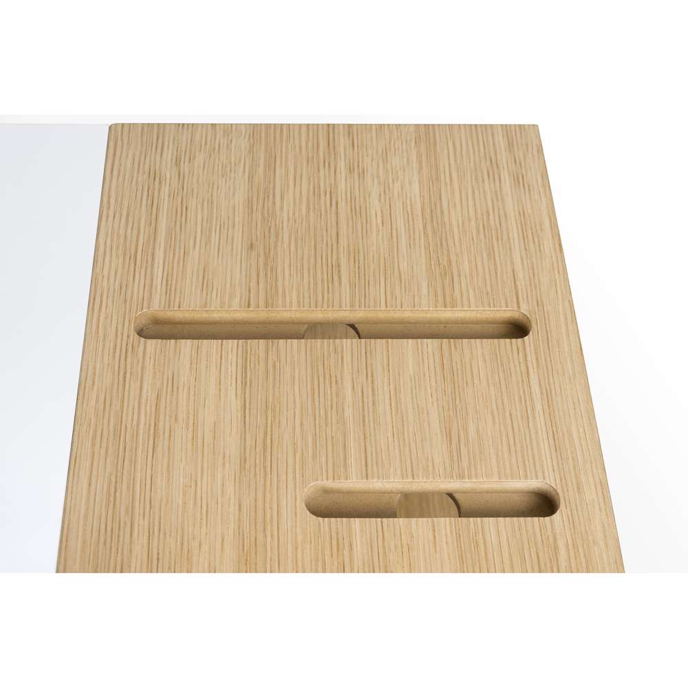 TEMAHOME - Harbour Desk in Pure White / Oak - 9500052996 veiw 5