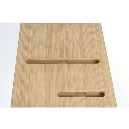 TEMAHOME - Harbour Desk in Pure White / Oak - 9500052996 veiw 5