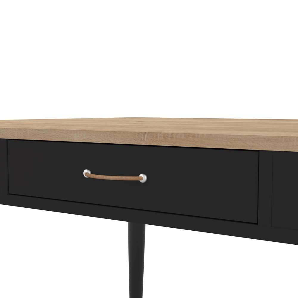 TEMAHOME - Horizon Desk in Natural Oak Color / Black - X1150X0776A41 veiw 3
