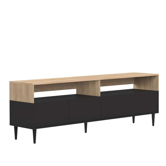 TEMAHOME - Horizon TV Stand in Natural Oak Color / Black - E3150A0776A01 veiw 2