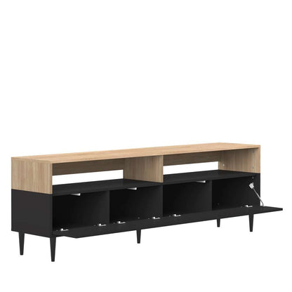 TEMAHOME - Horizon TV Stand in Natural Oak Color / Black - E3150A0776A01 veiw 3