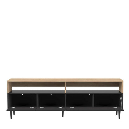 TEMAHOME - Horizon TV Stand in Natural Oak Color / Black - E3150A0776A01 veiw 4