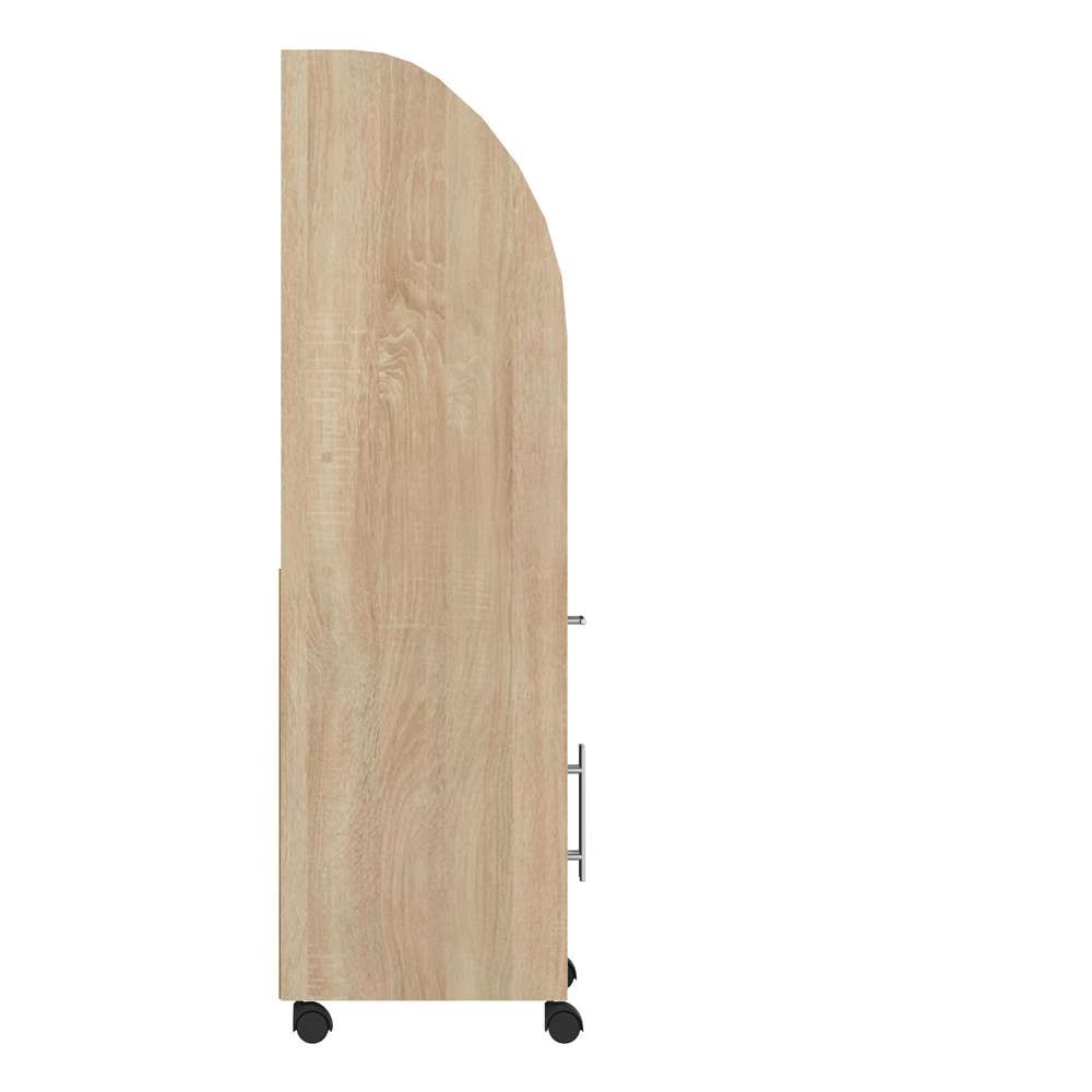 TEMAHOME - Jeanne Kitchen Trolley in Oak Color / Black - E8071A3476A80 veiw 5