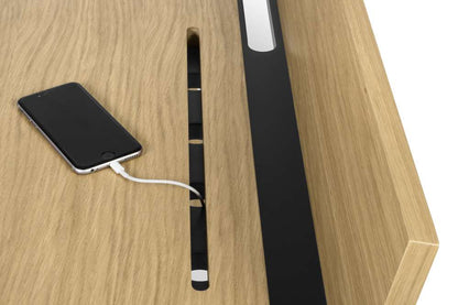 TEMAHOME - Loft Desk in Oak / Pure Black - 9003053481 veiw 5