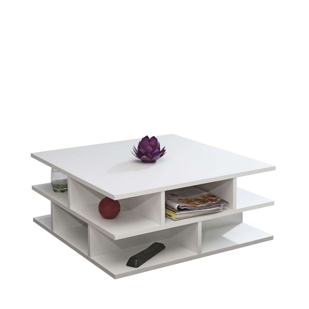 TEMAHOME - Mille-Feuille Coffee Table in White - E2130A2100X00 veiw 1
