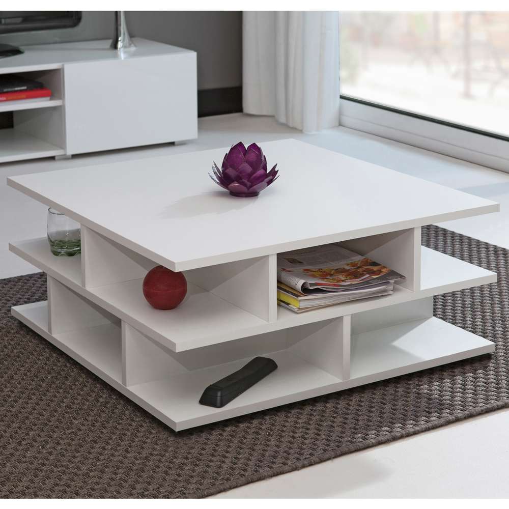 TEMAHOME - Mille-Feuille Coffee Table in White - E2130A2100X00 veiw 6