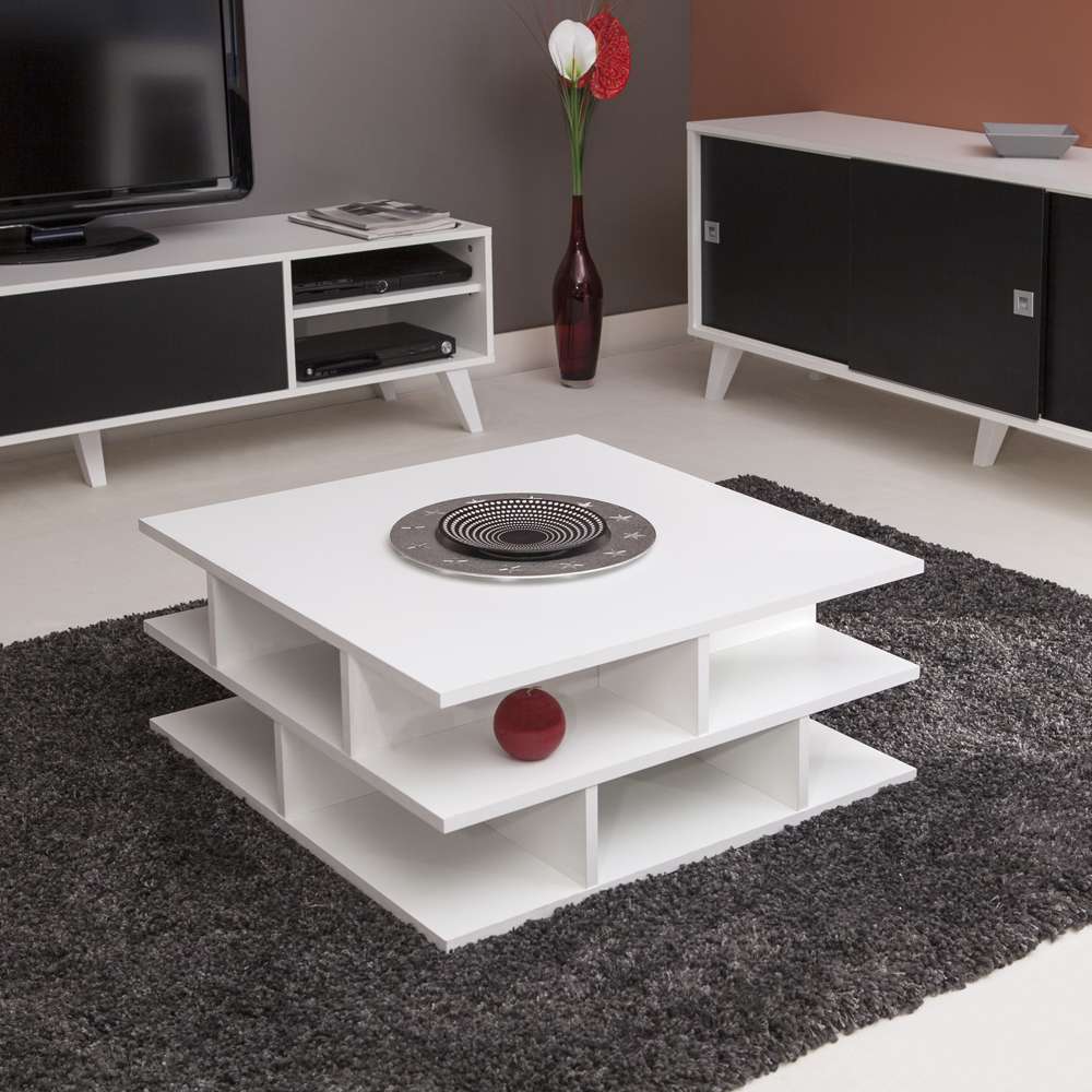 TEMAHOME - Mille-Feuille Coffee Table in White - E2130A2100X00 veiw 7