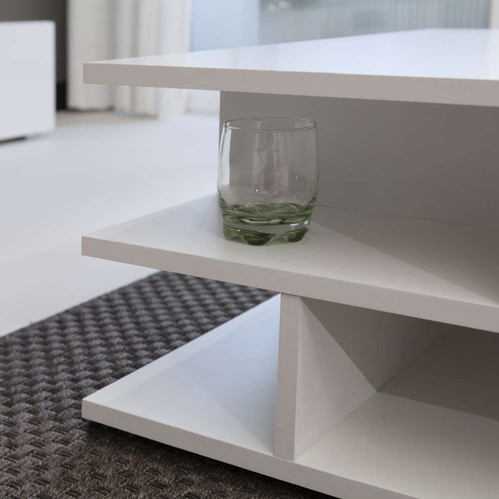 TEMAHOME - Mille-Feuille Coffee Table in White - E2130A2100X00 veiw 8