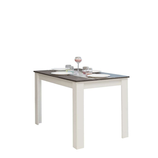 TEMAHOME - Nice Dining Table in White / Concrete Look - E2280A2198X00 veiw 1