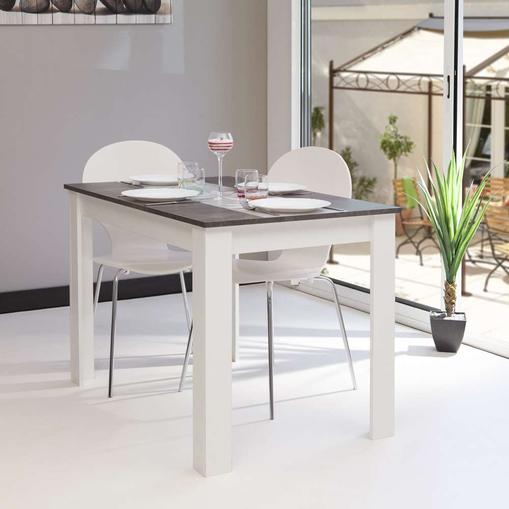 TEMAHOME - Nice Dining Table in White / Concrete Look - E2280A2198X00 veiw 6