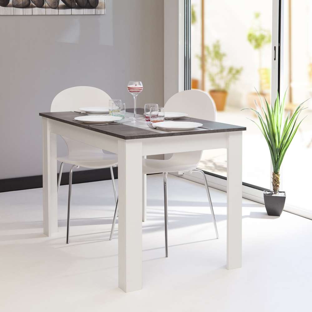 TEMAHOME - Nice Dining Table in White / Concrete Look - E2280A2198X00 veiw 7