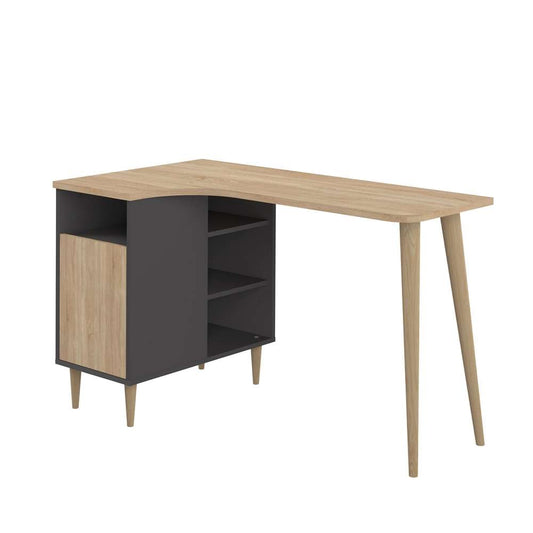 TEMAHOME - Nook Desk in Black / Natural Oak Color - X1203X6134X00 veiw 1