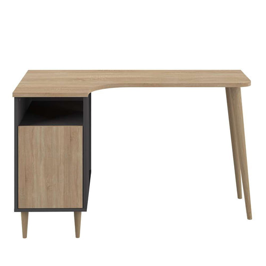 TEMAHOME - Nook Desk in Black / Natural Oak Color - X1203X6134X00 veiw 2
