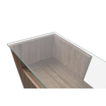 TEMAHOME - Oliva Console in Walnut / Glass Top - 9500052477 veiw 5