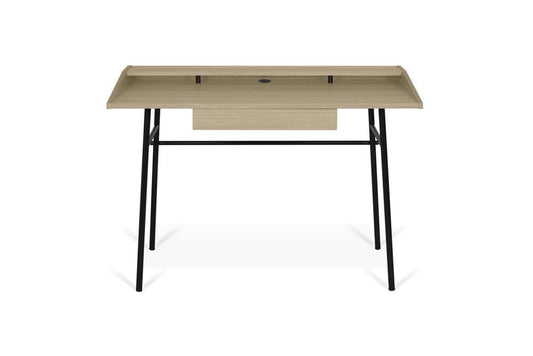 TEMAHOME - Ply Desk  in Light Oak / Pure Black - 9003053979 veiw 1