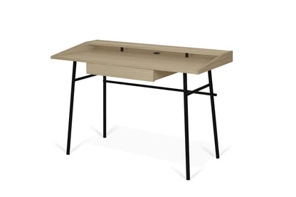 TEMAHOME - Ply Desk  in Light Oak / Pure Black - 9003053979 veiw 4