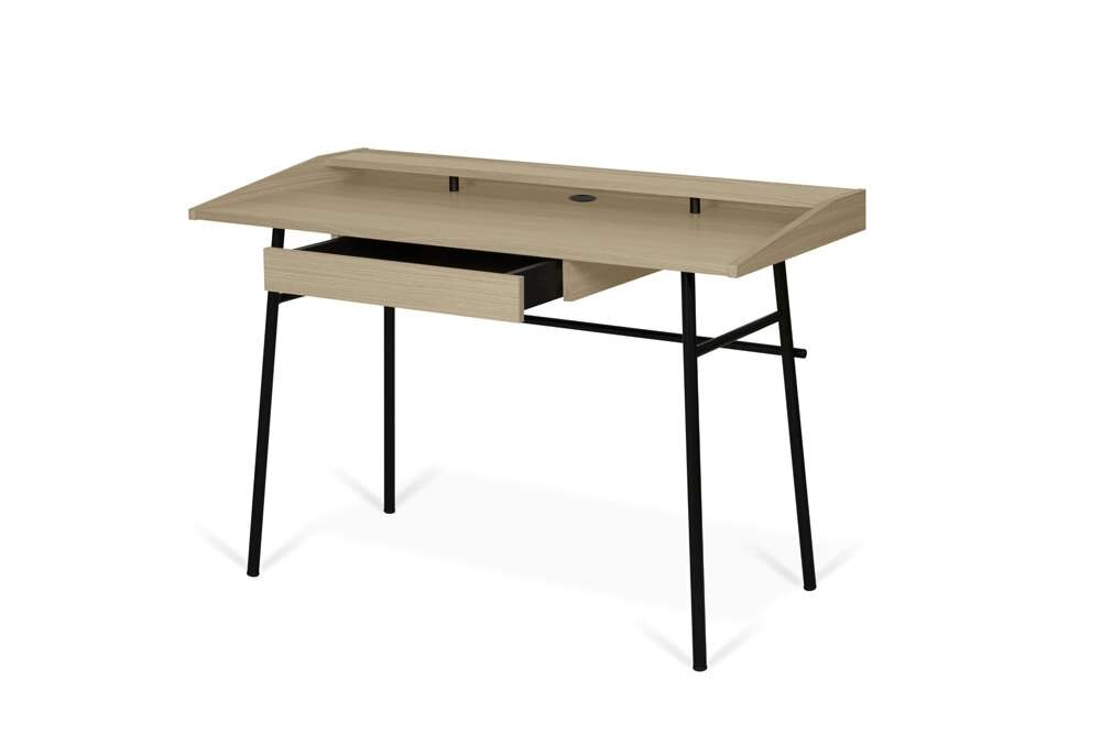 TEMAHOME - Ply Desk  in Light Oak / Pure Black - 9003053979 veiw 5