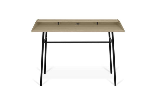 TEMAHOME - Ply Desk without drawer in Light Oak / Pure Black - 9003054082 veiw 1