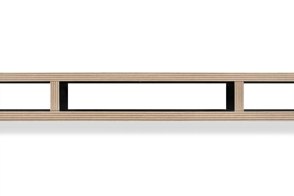 TEMAHOME - Ply Wall Shelf in Black / Plywood - 9300167591 veiw 3