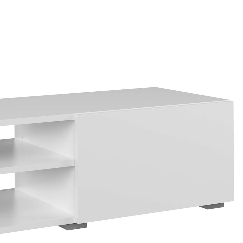 TEMAHOME - Podium 140 TV Stand with doors in White - E3153A2121A00 veiw 3