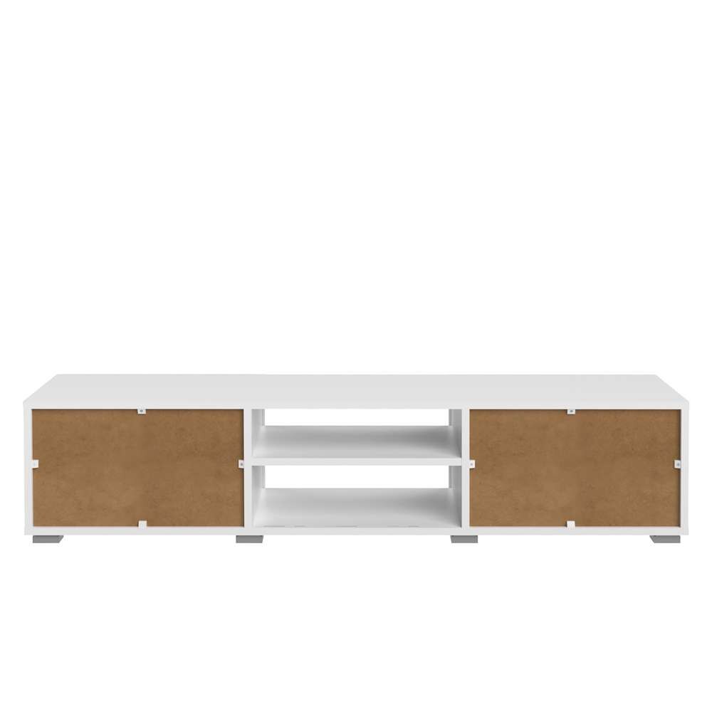 TEMAHOME - Podium 140 TV Stand with doors in White - E3153A2121A00 veiw 4