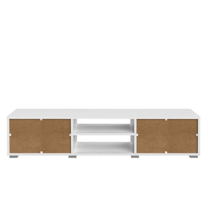 TEMAHOME - Podium 140 TV Stand with doors in White - E3153A2121A00 veiw 4