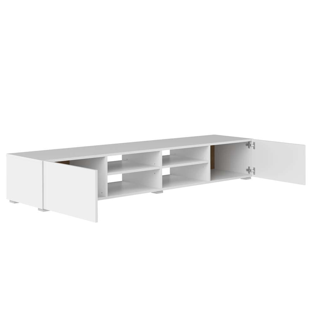 TEMAHOME - Podium 185 TV Stand w/doors in White - E3158A2121A00 veiw 4