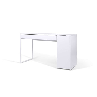 TEMAHOME - Prado Home Office Desk in Pure White / White Lacquer - 9500052545 veiw 3