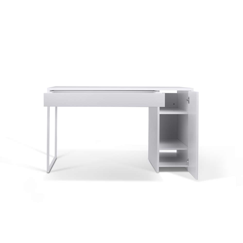TEMAHOME - Prado Home Office Desk in Pure White / White Lacquer - 9500052545 veiw 4