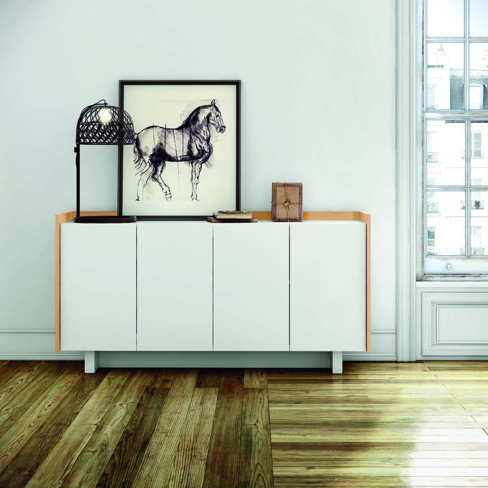 TEMAHOME - Skin Sideboard in Oak / Pure White - 9500400254 veiw 6