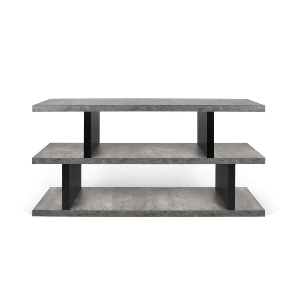 TEMAHOME - Step Low in Concrete Look / Pure Black - 9000320224 veiw 2