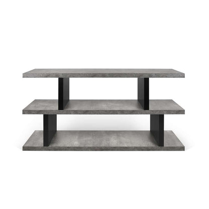 TEMAHOME - Step Low in Concrete Look / Pure Black - 9000320224 veiw 2
