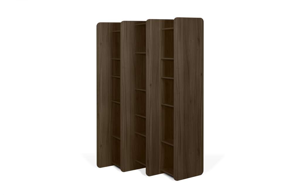 TEMAHOME - Twin Shelving Unit in Walnut - 9500322365 veiw 1