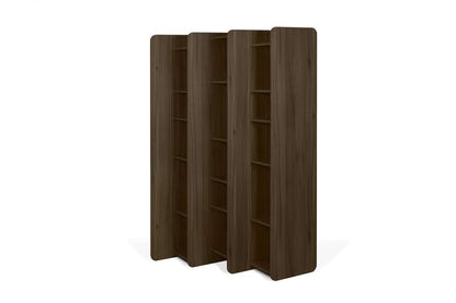 TEMAHOME - Twin Shelving Unit in Walnut - 9500322365 veiw 1