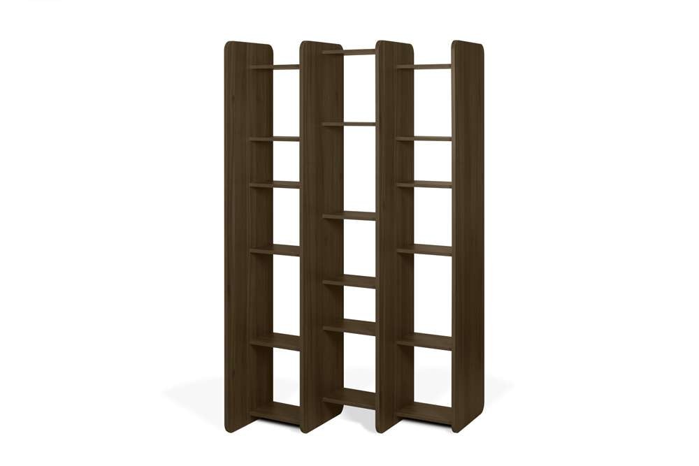 TEMAHOME - Twin Shelving Unit in Walnut - 9500322365 veiw 3